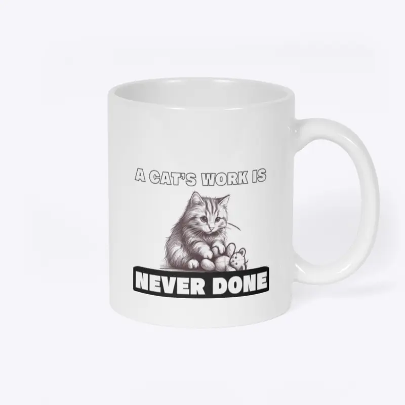 Cat lovers mug. Gift. Coffee mug. 23W